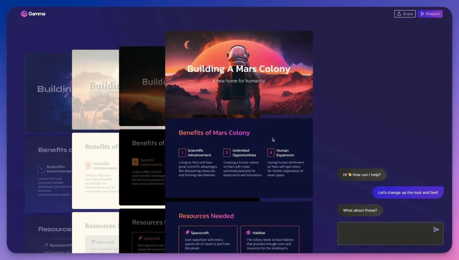 Gamma App AI